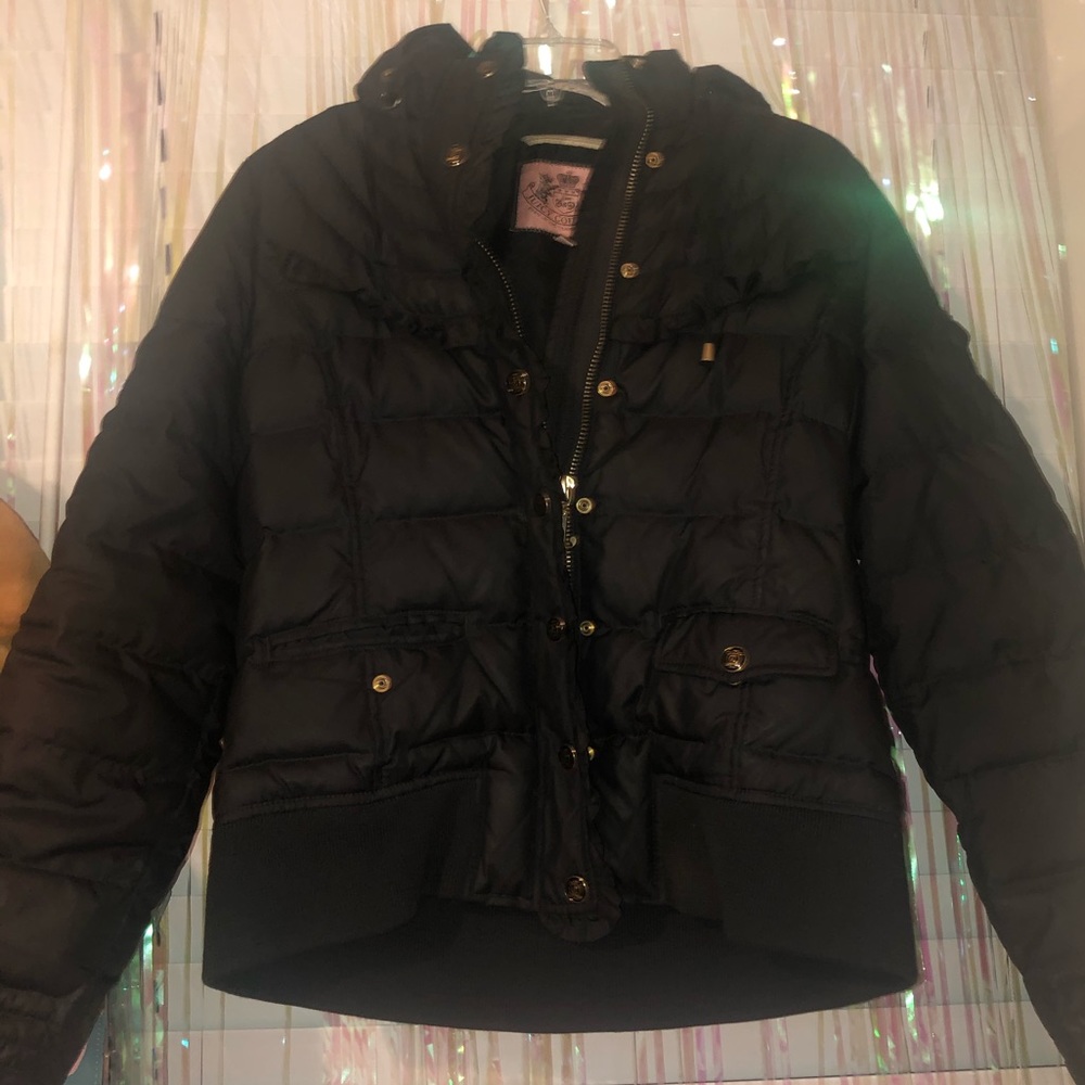 Juicy Couture Hooded Puffer Jacket